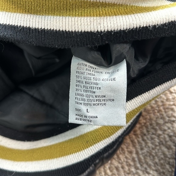 Steve & Barry | Steve & Barry Army Black Knights Vintage Varsity Jacket - Picture 8 of 11